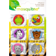 Stickers Anti-Moustiques "SAFARI" ( Pack de 6 )